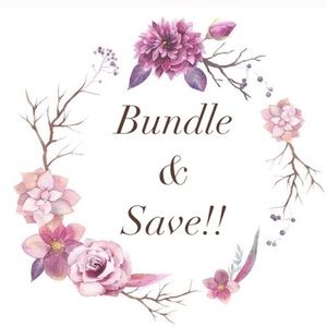Bundle your items and save! Offers accepted!
